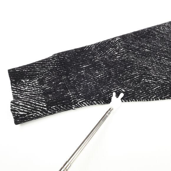 Banana Republic Womens XL Black White Crewneck Long Sleeve Pullover Casual Top - Picture 8 of 8